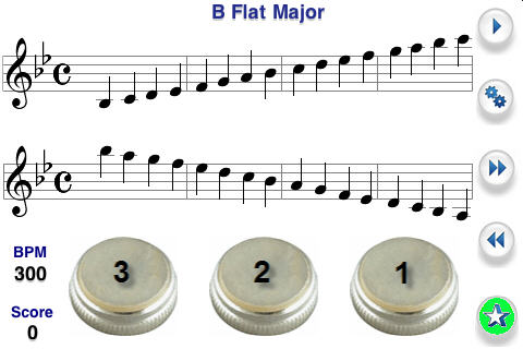 French Horn main screen