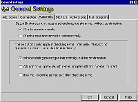 Automatic settings